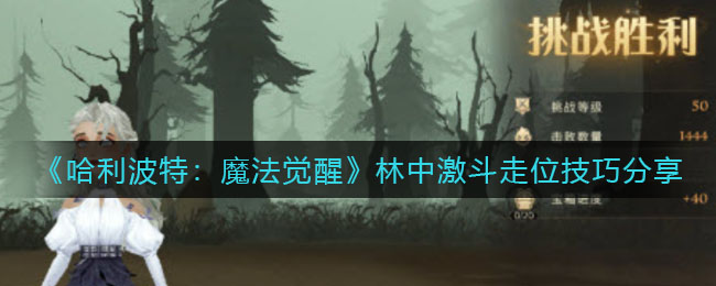 哈利波特手游林中激斗怎么走位