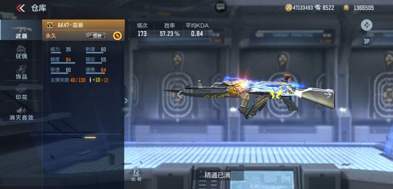 CF手游AK47雷暴厉害吗强度详解