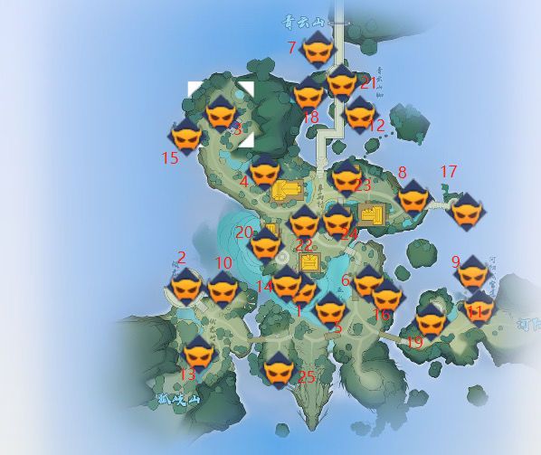 梦幻新诛仙探灵狼崽崽的玩具位置大全 探灵狼崽崽的玩具位置汇总[多图]图片1