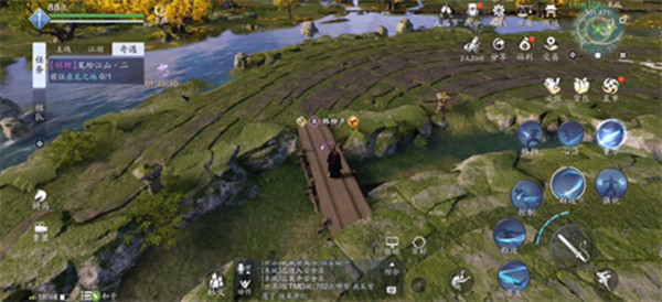 天刀手游锦鲤笔绘江山2任务怎么做？笔绘江山二任务位置坐标一览[多图]图片2