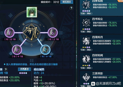 天涯明月刀手游移花琅纹图片