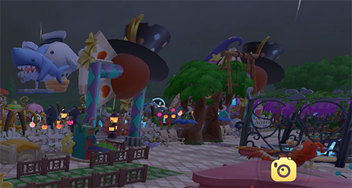 摩尔庄园手游白白鲸怎么放天上