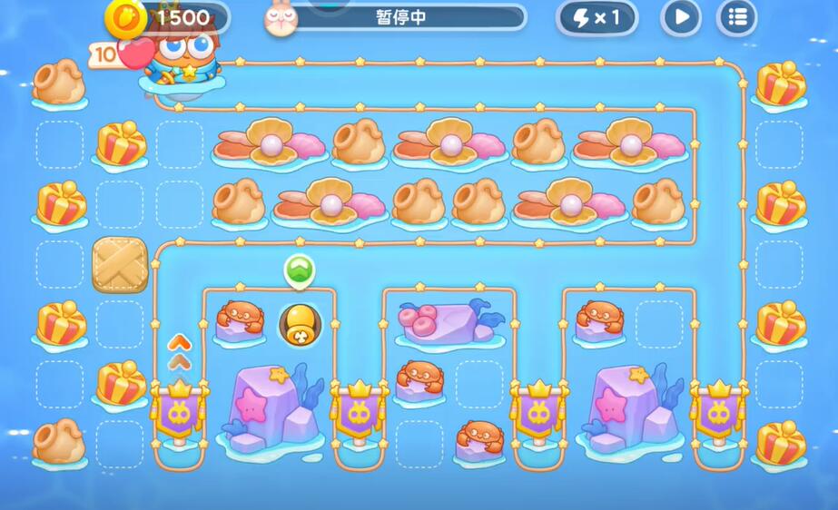 保卫萝卜4海的闺女第114关攻略