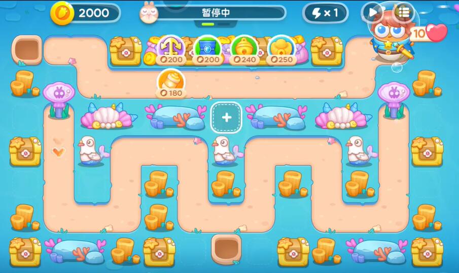 保卫萝卜4海的闺女第113关攻略