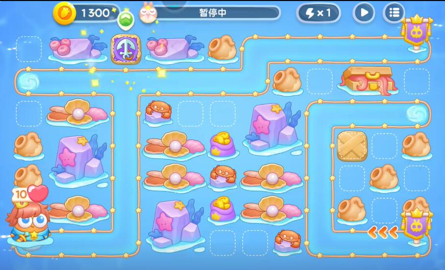 保卫萝卜4海的闺女第106关攻略