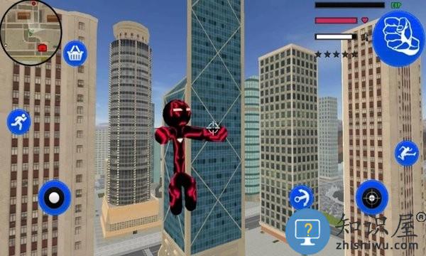 火柴人绳索红蜘蛛侠游戏下载