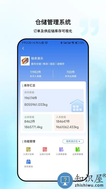 链库冷库数据软件