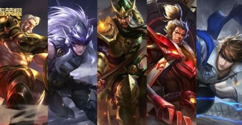 《王者荣耀》五虎上将系列皮肤最新介绍