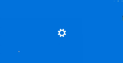 win10打开设置一直是齿轮状态怎么办?