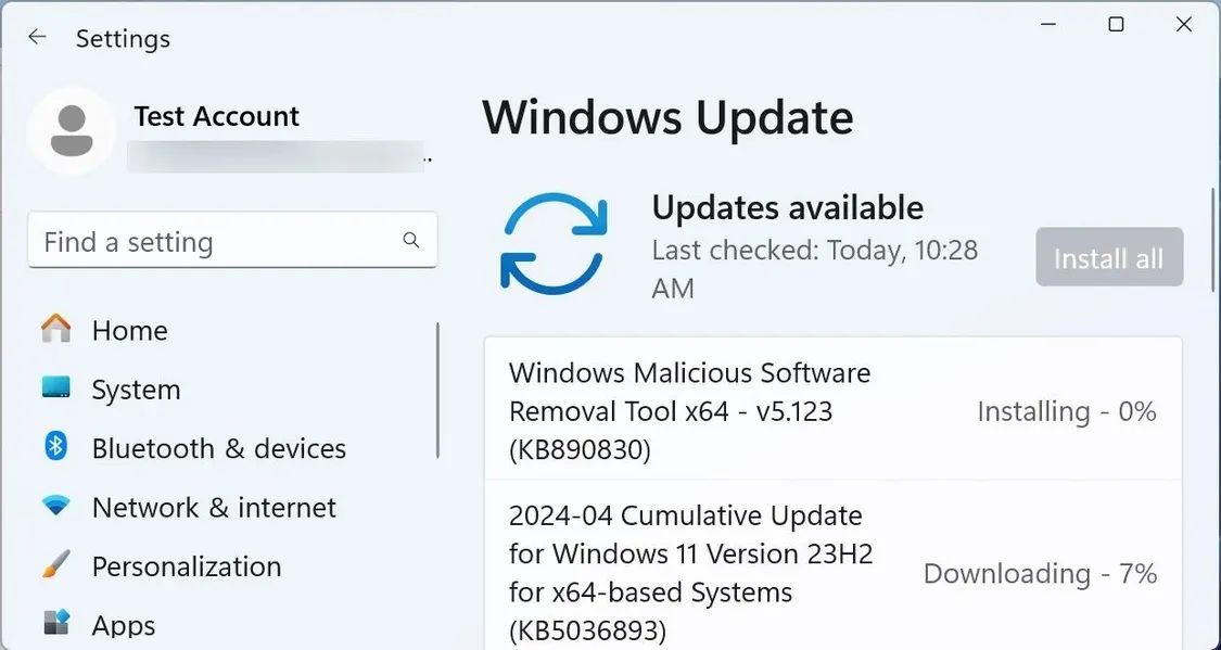 微软Win11推送4月安全更新KB5036893:修复69个安全漏洞
