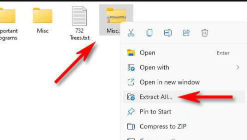 win11系统自带的解压功能怎么使用?