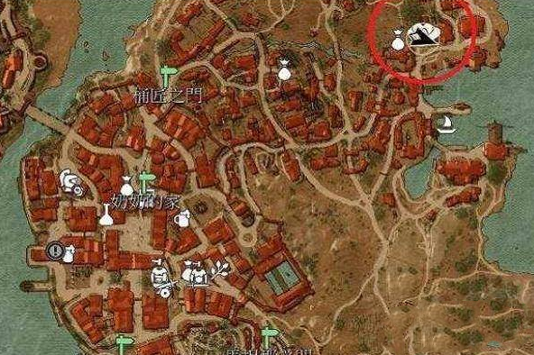 巫师3芝麻关门秘密出口位置详细介绍