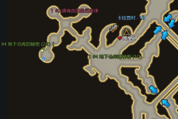 命运方舟地下仓库的秘密隐藏剧情位置最新分享