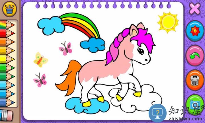 女生涂色画画游戏 女生涂色画画手游下载