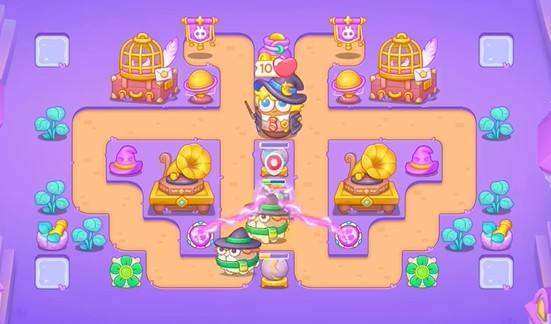 保卫萝卜4阿波与魔法宝藏第102关通关攻略