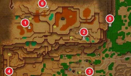 《塞尔达传说智慧的再现》奥尔汀火山纪念章收集位置