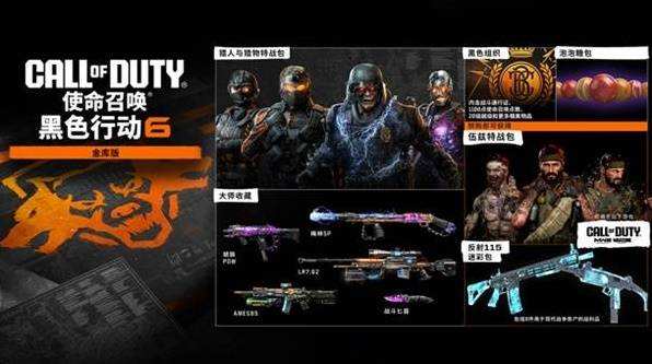决胜时刻黑色行动6|版本区别一览|决胜时刻黑色行动6金库版有什么奖励