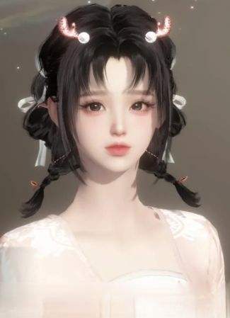 《逆水寒手游》粉鹿少女脸部数据|捏脸数据导入教程