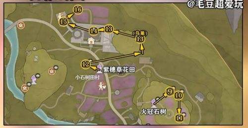 《无限暖暖》小石树田村奇想星位置大全|26个奇想星全收集指南