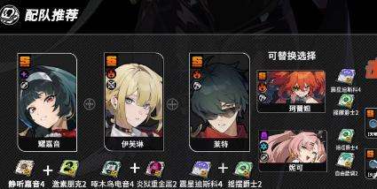 绝区零伊芙琳击破直伤队阵容怎么搭配